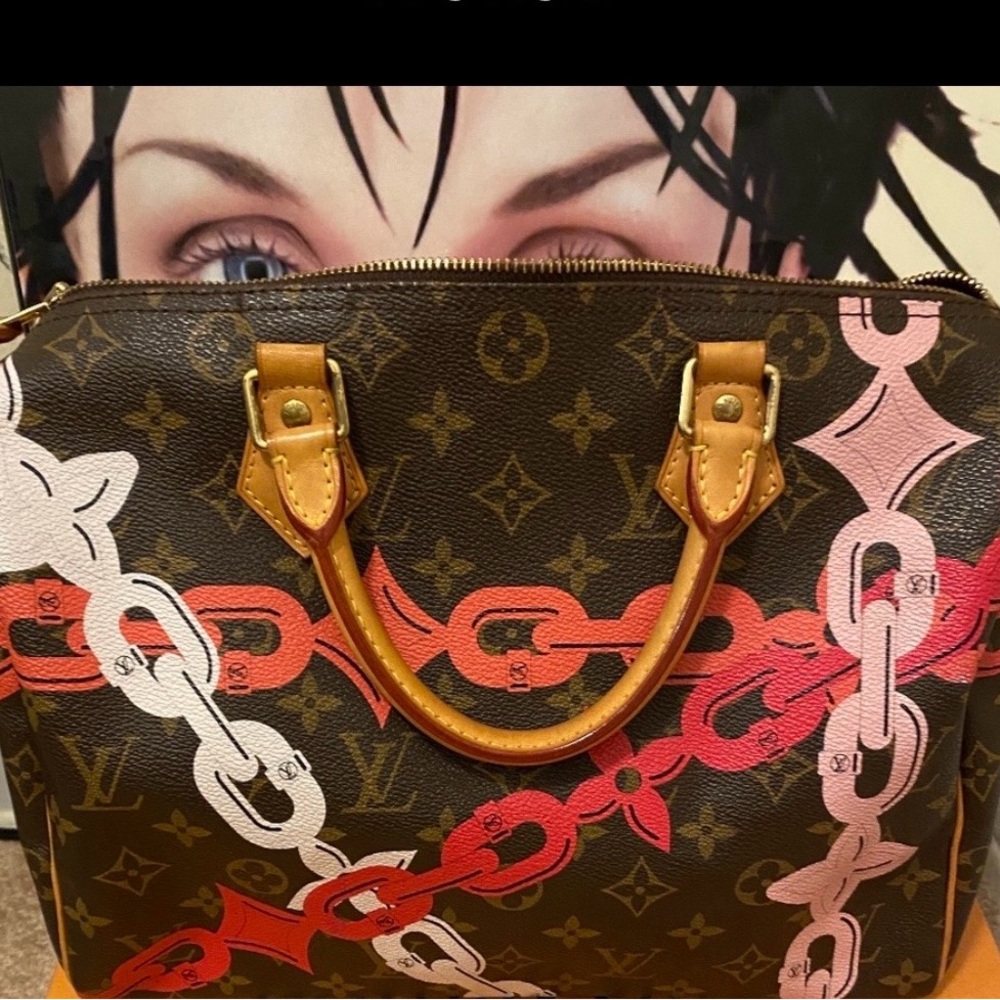 Louis Vuitton Speedy Boston Limited Edition Bag